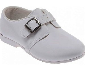 sapato social branco infantil feminino