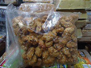 Castanha de caju caramelizada 400g pct
