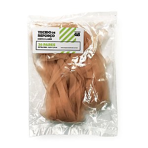 Tecido Reforço Para Fabricaçao Mega Hair Fita Adesiva Corte Laser 36 Pares