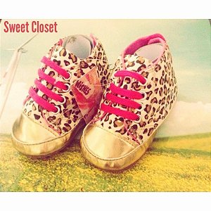 Sapato Infantil Leopardo