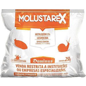 ISCA CARAMUJO/LESMA MOLUSTAREX 250 GRS DOMINUS(E) -  REF 28563