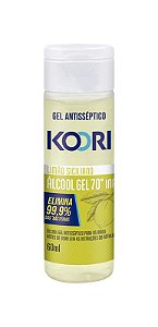 KOORI ALCOOL GEL ANTISSEPTICO MAOS LIMAO SICILIANO 60 ML