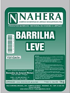 BARRILHA LEVE ( CARBONATO SODIO) NAHERA 01 KG