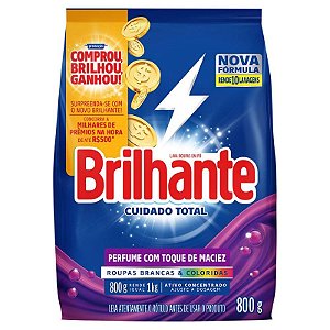 DETERGENTE PO BRILHANTE 800 GRAMAS CUID TOTAL SHACHET