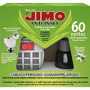 JIMO ANTI-INSET ELETRICO APARELHO 60 NOITES