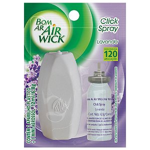 BOM AR CLICK SPRAY LAVANDA APARELHO 12 ML