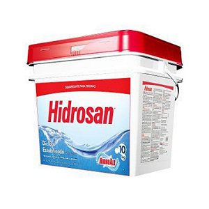 HIDROALL PISCINAS CLORO GRANULADO HIDROSAN PLUS 10 KG