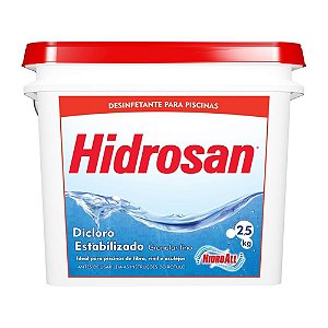 HIDROALL CLORO GRANULADO HIDROSAN PLUS 2,5 KG