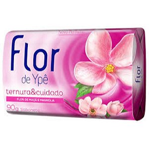 SABONETE FLOR YPE SUAVE TERNURA CUIDADO 90 GRAMAS