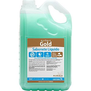 AUDAX GOLD SABONETE ERVA DOCE VERDE 05 LITROS