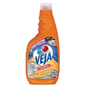 DESENGORDURANTE VEJA LARANJA REFIL 500 ML