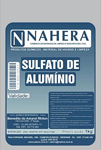SULFATO DE ALUMINIO NAHERA 01 KG