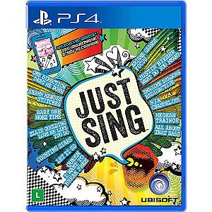 JOGO PS4 JUST SING - Mídia Física
