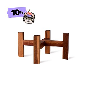 Suporte 2 Alturas para Comedouro de Porcelana