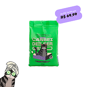 Areia higiênica biodegradável para gatos 4kg grãos finos