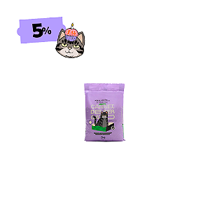 Areia higiênica biodegradável para gatos 2kg grãos médios