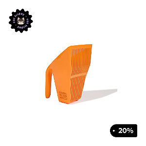 Pá higiênica para gatos laranja