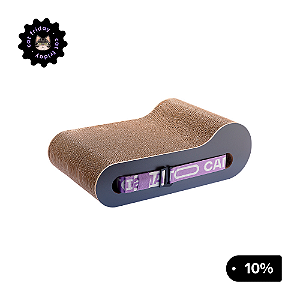 Arranhador 2 em 1 de papelão