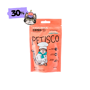 Petisco sabor salmão para gatos | Cozinha CDSG