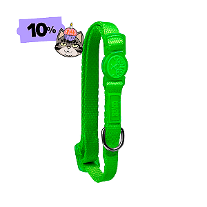 Cat Collar Verde | Coleira para gato