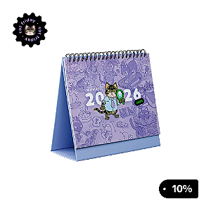 Calendário de Mesa 2026