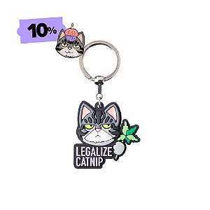 Chaveiro Legalize Catnip