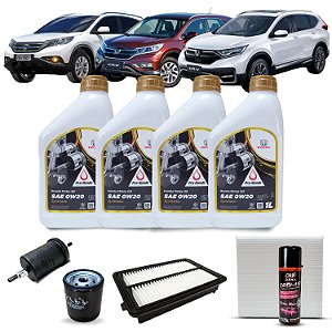 Kit Troca de Óleo Crv 2.0 16v Flex Acima De 2012