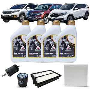 Kit Troca de Óleo Crv 2.0 16v Flex Acima De 2012