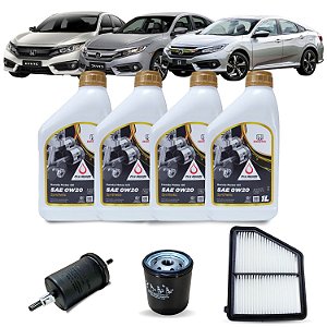 Kit Troca de Óleo Óleo Hrv Flex 1.8 16vador