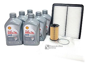 Kit Troca de Óleo Santa Fé 3.5 V6 24v Gls 2010-2013