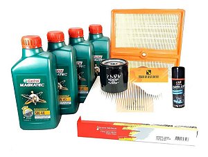 Kit Revisão Troca De Óleo Jetta Gasolina 1.4 16v Tsi Castrol