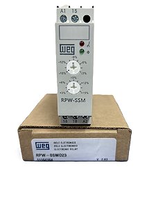 Relé de Subtensão e SobreTensão Monofásico 220Vca 11164164 *RPW-SSM-D23 Weg