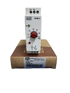 Rele De Tempo Ret. Energização 1Rev. 12VCC *DTE-1 60Seg. Digimec