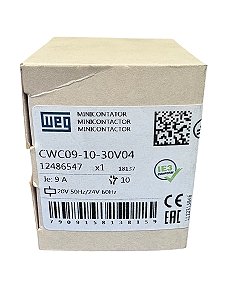 MiniContator 9A 24Vca 1Na 12486547 *CWC09-10-30V04 Weg