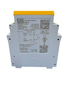 Relé de Proteção Bi-Manual 24Vcc NR.12 12381075 *CS-D Weg