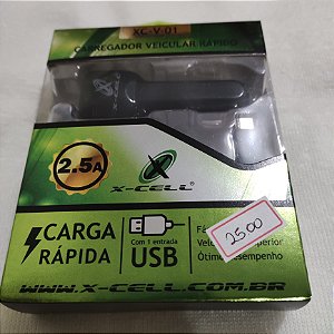 Carregador veicular Rápido tipo v8