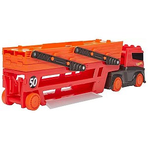 Hot Wheels City Guincho Pista Corridas Speedway Hauler Gvg37