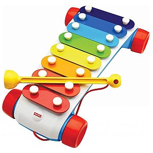 Brinquedo Musical Xilofone Clássico Mattel Fisher-Price