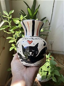 Vaso de flor Criaturas da noite