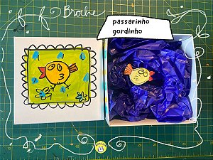 Broche Passarinho Gordinho