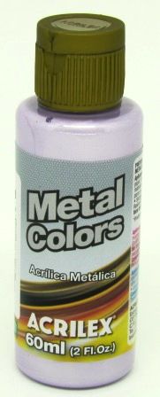 Tinta Metal Colors 60ml Lilás Acrilex