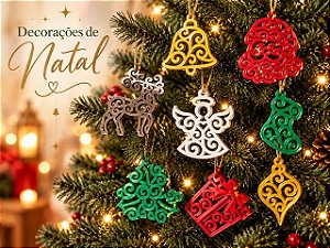 Enfeites de Natal / Pingentes de Natal