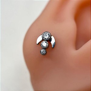 LUA C/ 3 ZIRCONIAS COD:161