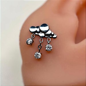 NUVEM COM PINGOS DE ZIRCONIA COD:190