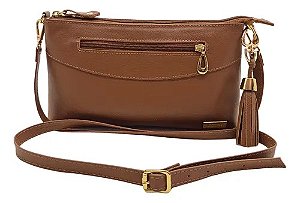 Bolsa Transversal Feminina Couro Moda Premium Lançamento
