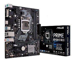 PLACA MÃE ASUS H310M-E R2.0 PARA INTEL LGA 1151