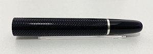 CORPO 163 ROLLERBALL SILVER DOUE BARLEY CLASSIC PRETO E PRATA MONTBLANC