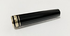 TAMPA ADAPTADA PARA MECANISMO ANTIGO PRETA E DOURADA PARA CLASSIQUE MEISTERSTÜCK 164 ESFEROGRÁFICA MONTBLANC