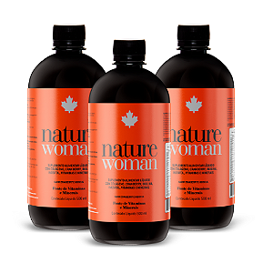 KIT 03 Unidades - Nature Woman - Nutriscience - 500ml