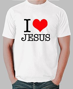 Camiseta I Love Jesus